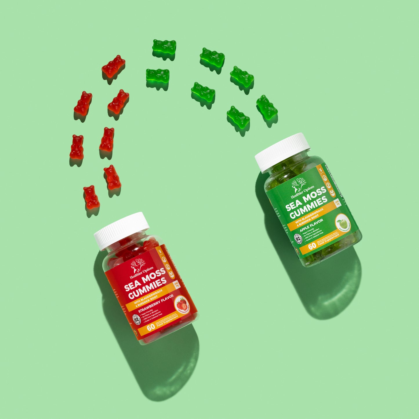 Sea Moss Gummies Strawberry Flavour