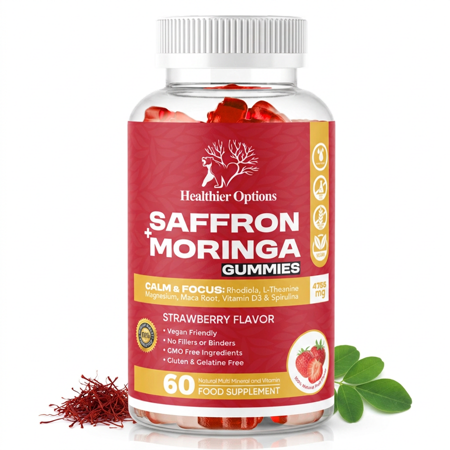 Saffron with Moringa, Maca & Rhodiola