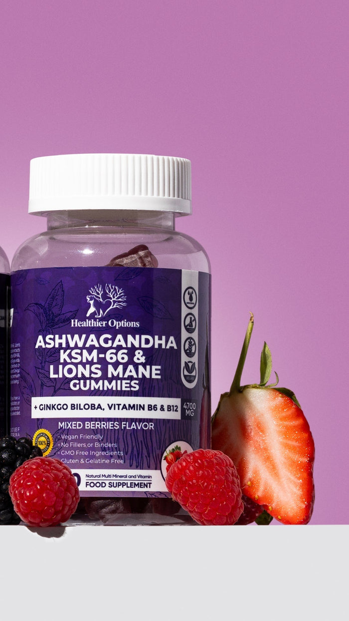 Ashwagandha and Sleep: What the Research Shows, Healthier Options KSM-66 ashwagandha gummies