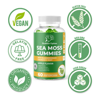 Sea Moss Gummies Apple Flavour