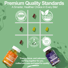 Ashwagandha and Lions Mane with Ginkgo Biloba Gummies - Orange — gallery image 5