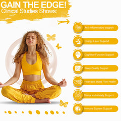 Ashwagandha Gummies 4,700mg with Lion's Mane & Ginkgo Biloba - Orange, gallery image 7
