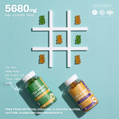 Sea Moss Gummies 5,680mg with Bladderwrack & Burdock Root - Apple, gallery image 6