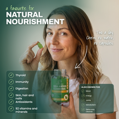 Sea Moss Gummies 5,680mg with Bladderwrack & Burdock Root - Apple, gallery image 4
