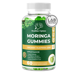Moringa, Spirulina and Chlorella Gummies - Apple Flavour, gallery image 1